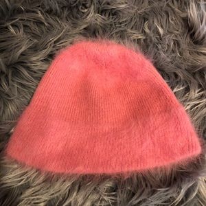 Pink ANGORA American Eagle Beanie